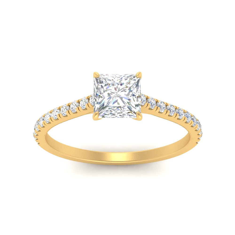 french-pave-princess-cut-petite-diamond-engagement-ring-in-FD9918PRRANGLE3-NL-YG