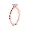 Load image into Gallery viewer, french-pave-princess-cut-petite-orange-sapphire-engagement-ring-in-FD9918PRRGSAORANGLE3-NL-RG