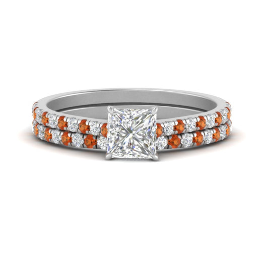 french-pave-princess-cut-petite-orange-sapphire-wedding-ring-set-in-FD9918PRGSAORANGLE3-NL-WG-B1