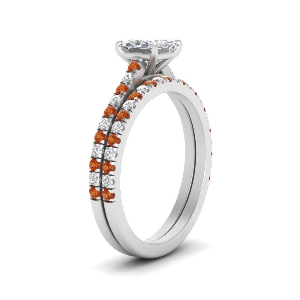 french-pave-princess-cut-petite-orange-sapphire-wedding-ring-set-in-FD9918PRGSAORANGLE3-NL-WG-B1