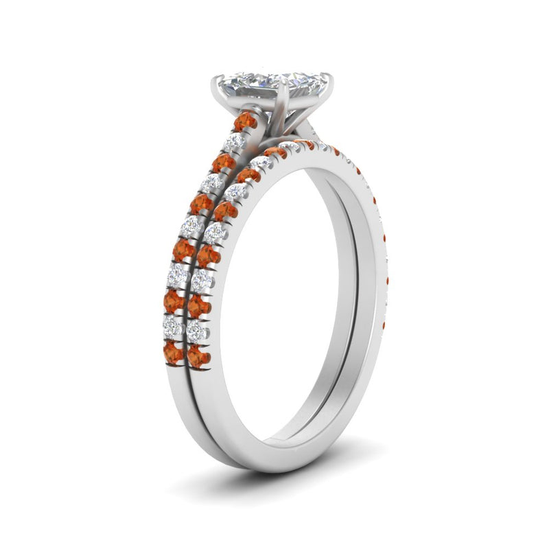 french-pave-princess-cut-petite-orange-sapphire-wedding-ring-set-in-FD9918PRGSAORANGLE3-NL-WG-B1