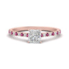 Load image into Gallery viewer, french-pave-princess-cut-petite-pink-sapphire-engagement-ring-in-FD9918PRRGSADRPIANGLE3-NL-RG