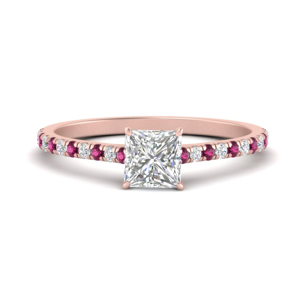 french-pave-princess-cut-petite-pink-sapphire-engagement-ring-in-FD9918PRRGSADRPIANGLE3-NL-RG