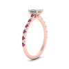 Load image into Gallery viewer, french-pave-princess-cut-petite-pink-sapphire-engagement-ring-in-FD9918PRRGSADRPIANGLE3-NL-RG