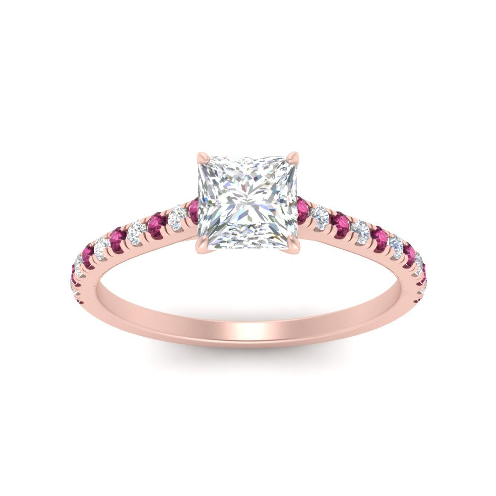french-pave-princess-cut-petite-pink-sapphire-engagement-ring-in-FD9918PRRGSADRPIANGLE3-NL-RG