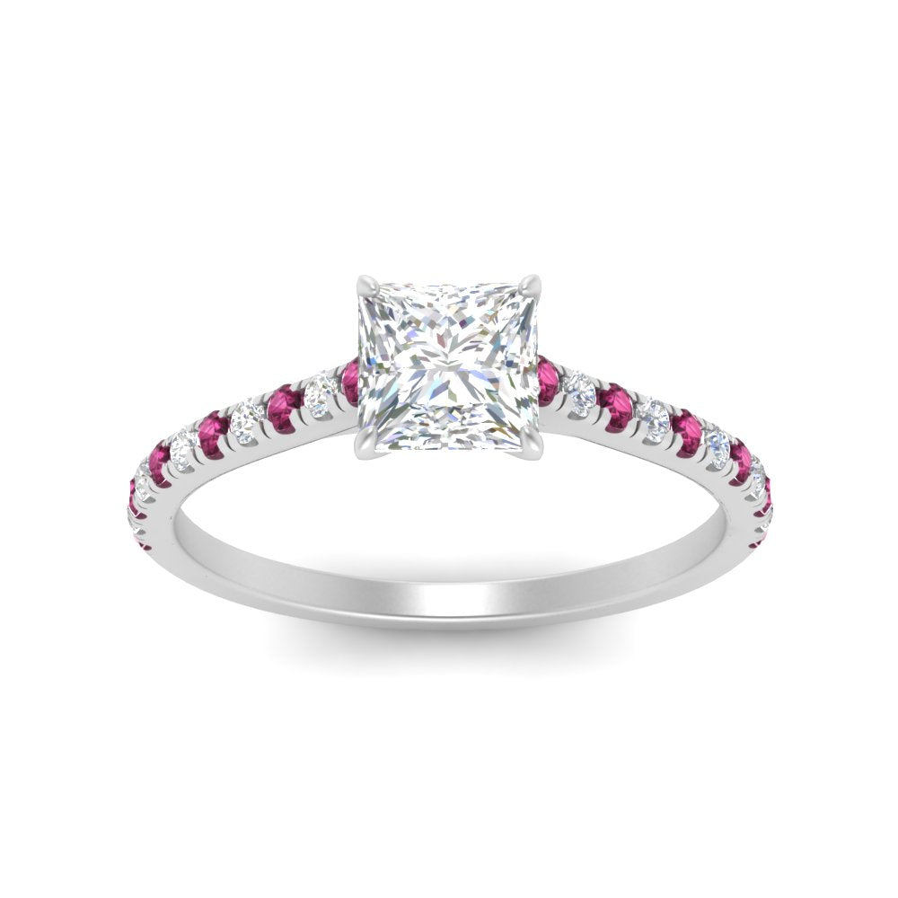 french-pave-princess-cut-petite-pink-sapphire-engagement-ring-in-FD9918PRRGSADRPIANGLE3-NL-WG