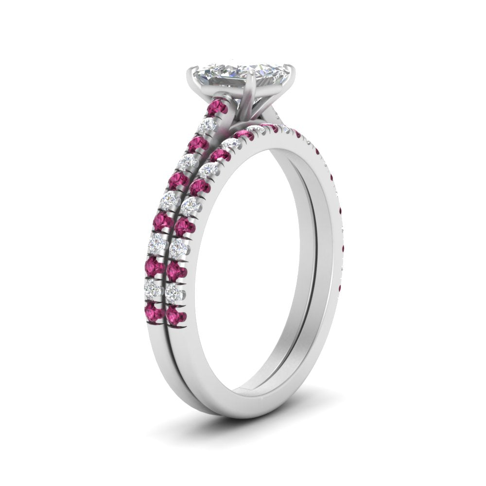 french-pave-princess-cut-petite-pink-sapphire-wedding-ring-set-in-FD9918PRGSADRPIANGLE3-NL-WG-B1