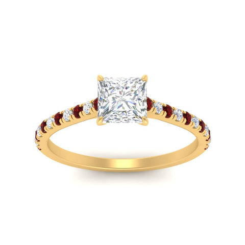 french-pave-princess-cut-petite-ruby-engagement-ring-in-FD9918PRRGRUDRANGLE3-NL-YG