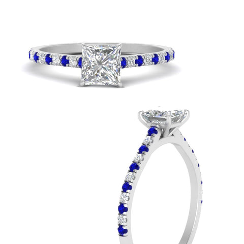 french-pave-princess-cut-petite-sapphire-engagement-ring-in-FD9918PRRGSABLANGLE3-NL-WG