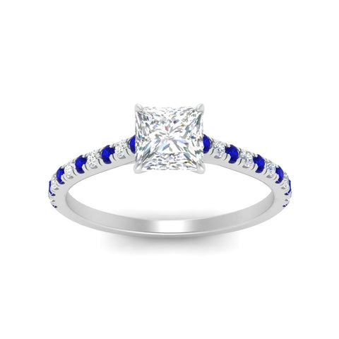 french-pave-princess-cut-petite-sapphire-engagement-ring-in-FD9918PRRGSABLANGLE3-NL-WG