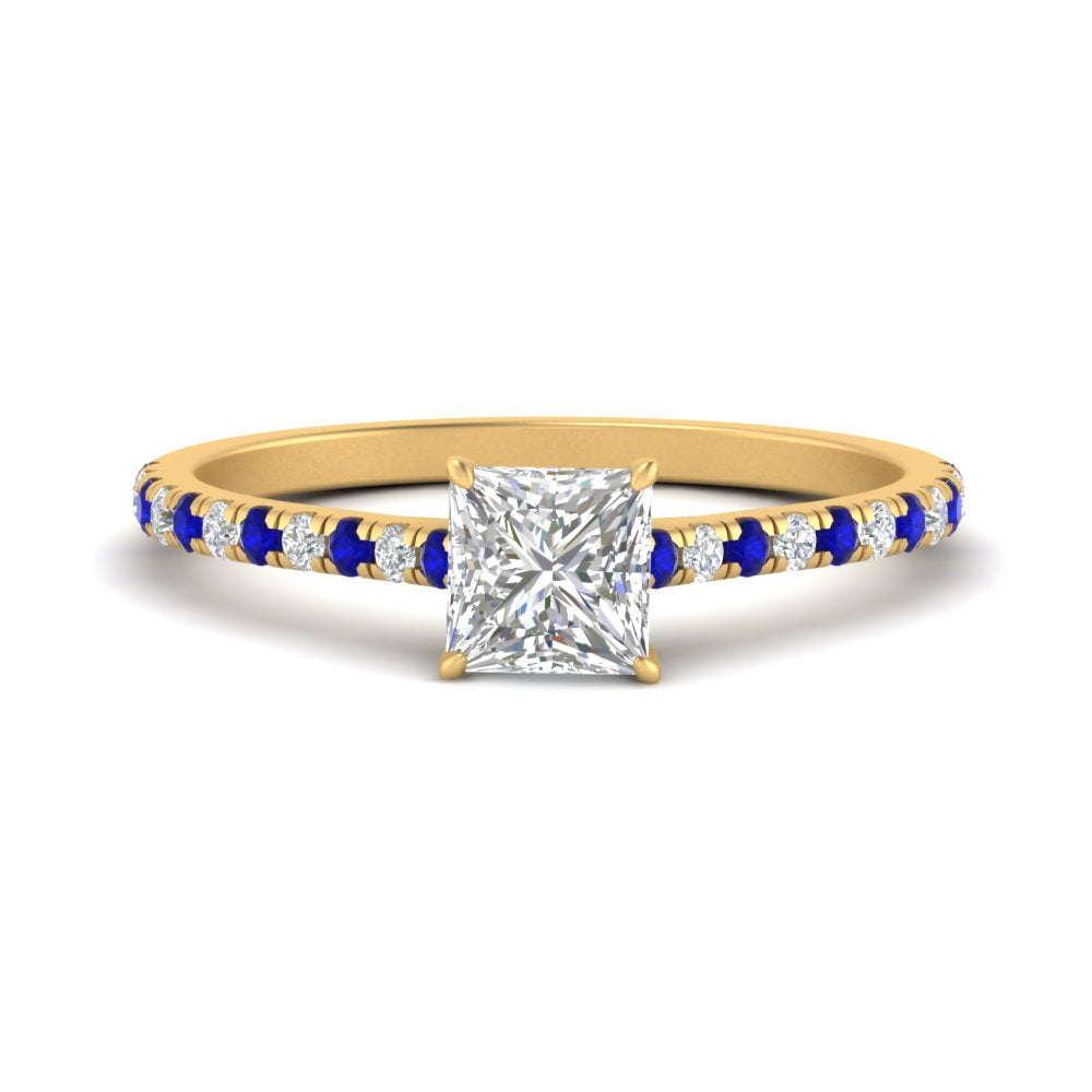 french-pave-princess-cut-petite-sapphire-engagement-ring-in-FD9918PRRGSABLANGLE3-NL-YG