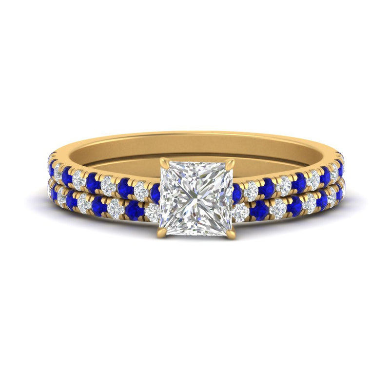 french-pave-princess-cut-petite-sapphire-wedding-ring-set-in-FD9918PRGSABLANGLE3-NL-YG-B1