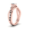 Load image into Gallery viewer, french-pave-radiant-contour-black-diamond-wedding-band-in-rose-gold-FD9986B1RAGBLACK-NL-RG