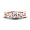 Load image into Gallery viewer, daisy-twisted-radiant-cut-lab-diamond-bridal-ring-set-In-14K-rose-gold-FD9986-FANCY2-NL-RG