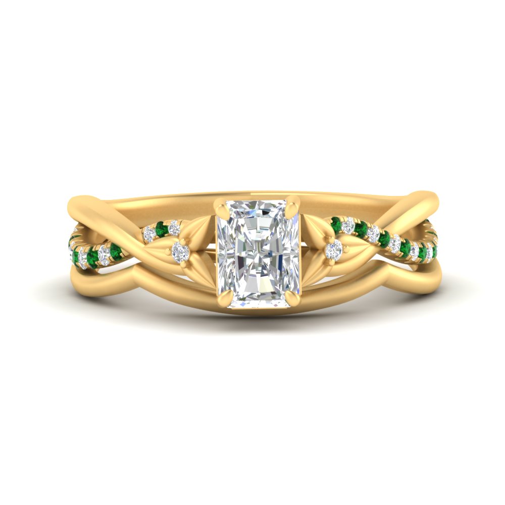 french-pave-radiant-contour-emerald-wedding-band-in-yellow-gold-FD9986B1RAGEMGR-NL-YG