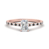 Load image into Gallery viewer, french-pave-radiant-petite-black-diamond-engagement-ring-in-FD9918RARGBLACKANGLE3-NL-RG