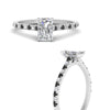 Load image into Gallery viewer, french-pave-radiant-petite-black-diamond-engagement-ring-in-FD9918RARGBLACKANGLE3-NL-WG