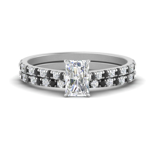french-pave-radiant-petite-black-diamond-wedding-ring-set-in-FD9918RAGBLACKANGLE3-NL-WG-B1