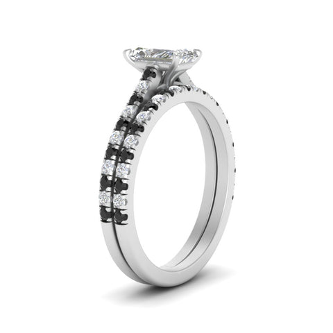 french-pave-radiant-petite-black-diamond-wedding-ring-set-in-FD9918RAGBLACKANGLE3-NL-WG-B1