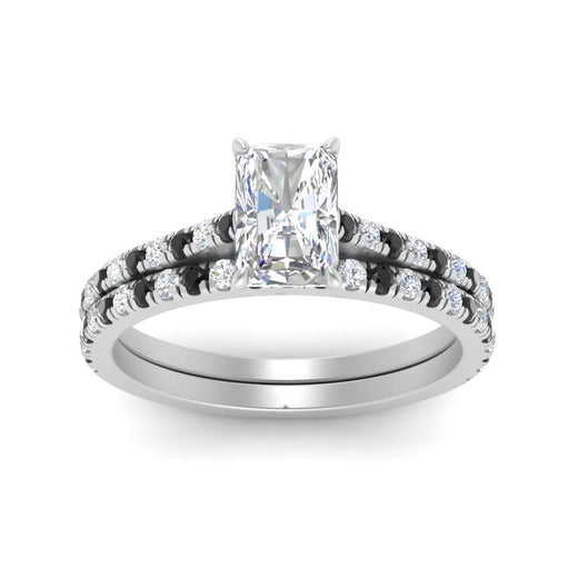french-pave-radiant-petite-black-diamond-wedding-ring-set-in-FD9918RAGBLACKANGLE3-NL-WG-B1