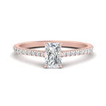 Load image into Gallery viewer, french-pave-radiant-petite-diamond-engagement-ring-in-FD9918RARANGLE3-NL-RG
