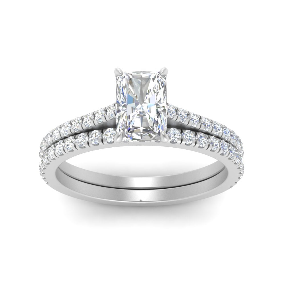 french-pave-radiant-petite-diamond-wedding-ring-set-in-FD9918RAANGLE3-NL-WG-B1