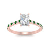 Load image into Gallery viewer, french-pave-radiant-petite-emerald-engagement-ring-in-FD9918RARGEMGRANGLE3-NL-RG
