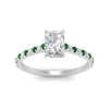 Load image into Gallery viewer, french-pave-radiant-petite-emerald-engagement-ring-in-FD9918RARGEMGRANGLE3-NL-WG