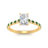 Load image into Gallery viewer, french-pave-radiant-petite-emerald-engagement-ring-in-FD9918RARGEMGRANGLE3-NL-YG