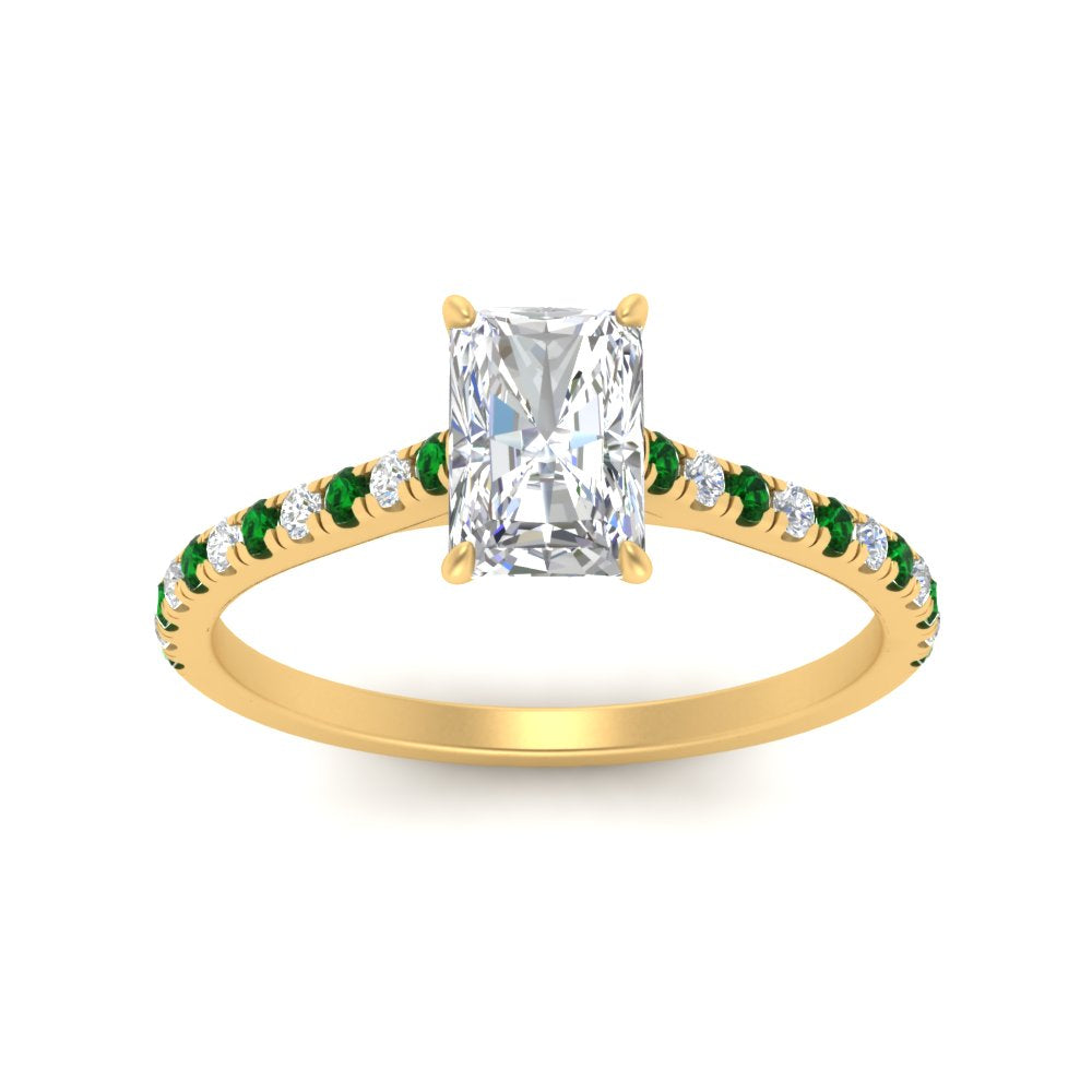 french-pave-radiant-petite-emerald-engagement-ring-in-FD9918RARGEMGRANGLE3-NL-YG