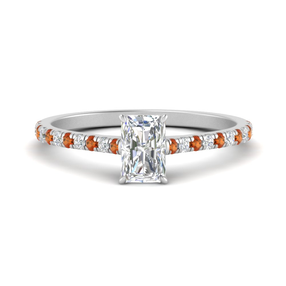 french-pave-radiant-petite-orange-sapphire-engagement-ring-in-FD9918RARGSAORANGLE3-NL-WG