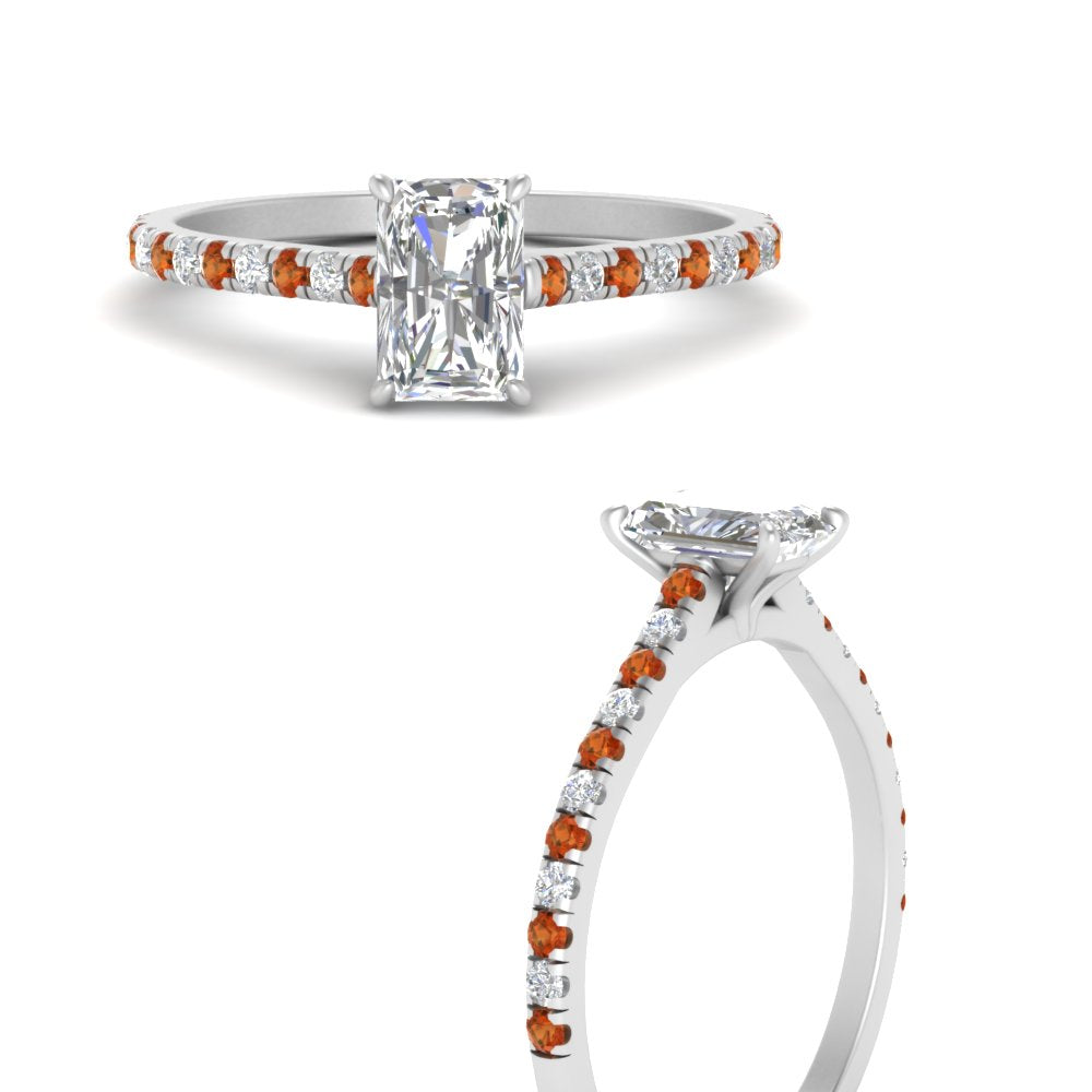 french-pave-radiant-petite-orange-sapphire-engagement-ring-in-FD9918RARGSAORANGLE3-NL-WG