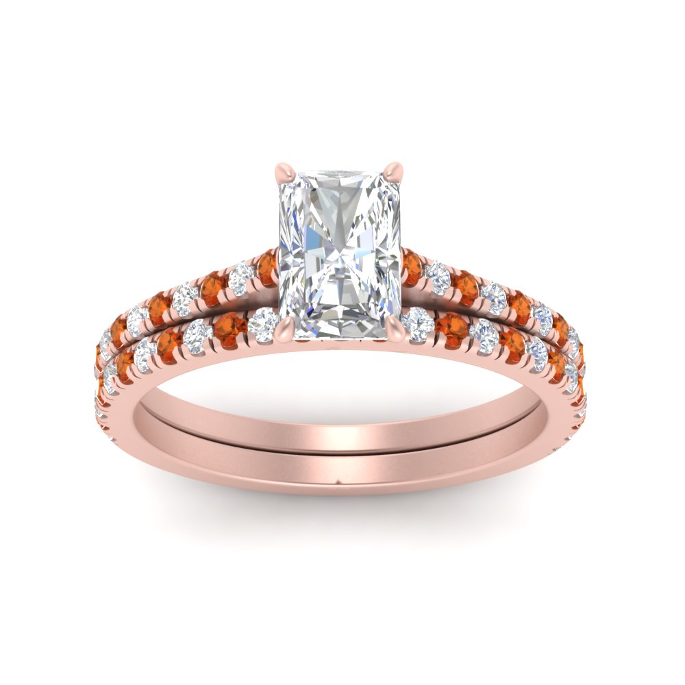 french-pave-radiant-petite-orange-sapphire-wedding-ring-set-in-FD9918RAGSAORANGLE3-NL-RG-B1