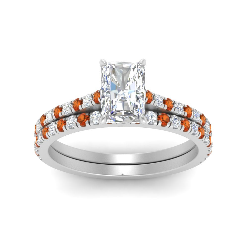 french-pave-radiant-petite-orange-sapphire-wedding-ring-set-in-FD9918RAGSAORANGLE3-NL-WG-B1