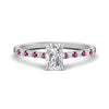Load image into Gallery viewer, french-pave-radiant-petite-pink-sapphire-engagement-ring-in-FD9918RARGSADRPIANGLE3-NL-WG