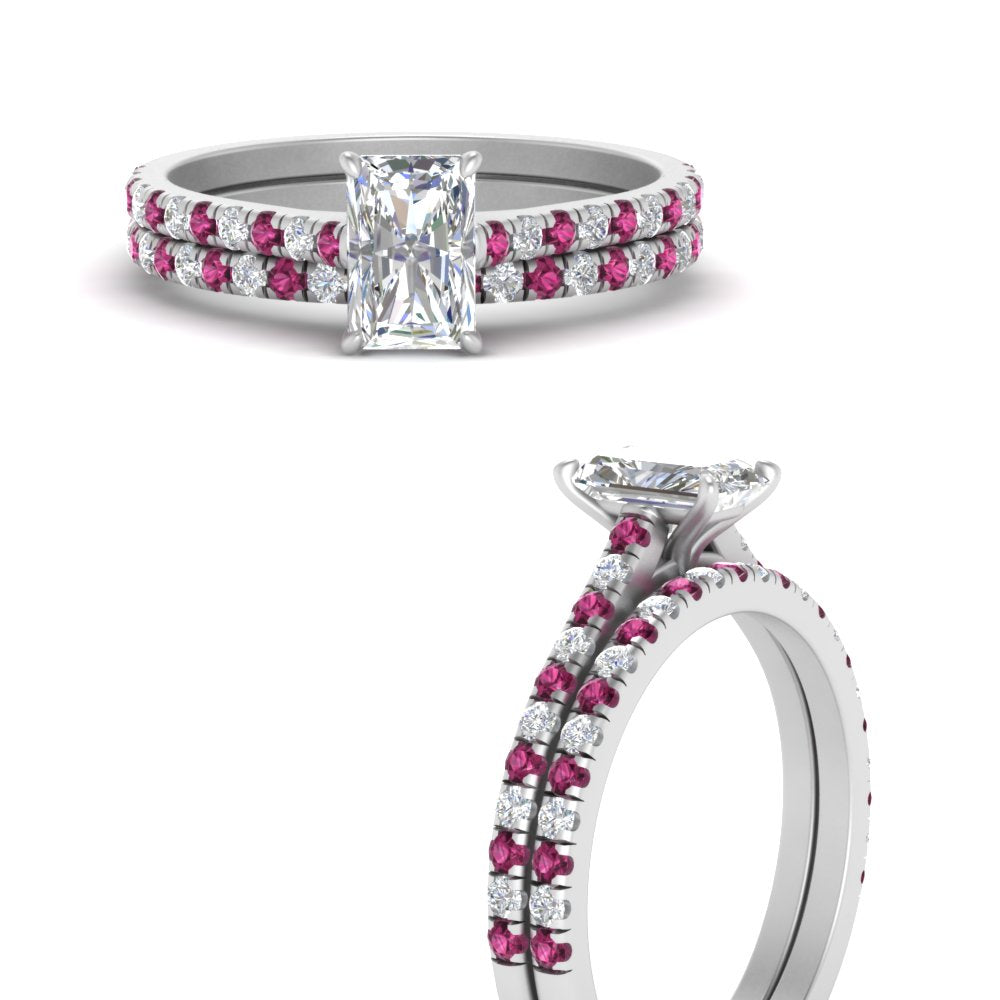 french-pave-radiant-petite-pink-sapphire-wedding-ring-set-in-FD9918RAGSADRPIANGLE3-NL-WG-B1