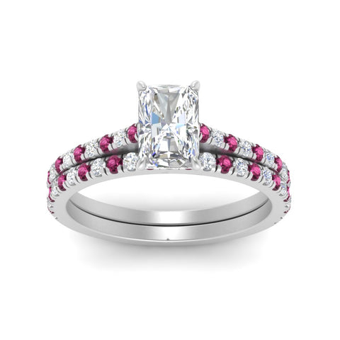 french-pave-radiant-petite-pink-sapphire-wedding-ring-set-in-FD9918RAGSADRPIANGLE3-NL-WG-B1