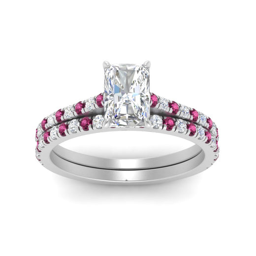 french-pave-radiant-petite-pink-sapphire-wedding-ring-set-in-FD9918RAGSADRPIANGLE3-NL-WG-B1