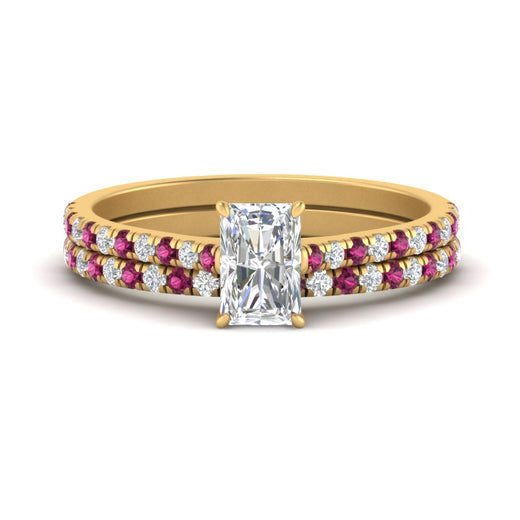 french-pave-radiant-petite-pink-sapphire-wedding-ring-set-in-FD9918RAGSADRPIANGLE3-NL-YG-B1