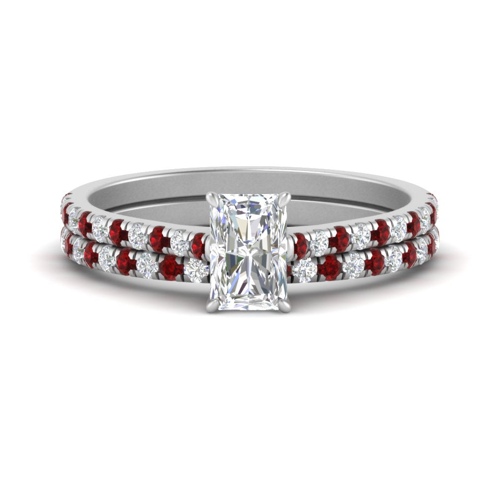 french-pave-radiant-petite-ruby-wedding-ring-set-in-FD9918RAGRUDRANGLE3-NL-WG-B1