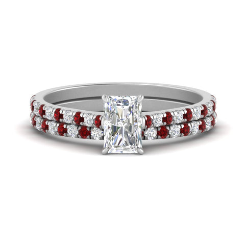 french-pave-radiant-petite-ruby-wedding-ring-set-in-FD9918RAGRUDRANGLE3-NL-WG-B1