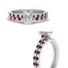 Load image into Gallery viewer, french-pave-radiant-petite-ruby-wedding-ring-set-in-FD9918RAGRUDRANGLE3-NL-WG-B1