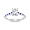 Load image into Gallery viewer, french-pave-radiant-petite-sapphire-engagement-ring-in-FD9918RARGSABLANGLE3-NL-WG