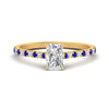 Load image into Gallery viewer, french-pave-radiant-petite-sapphire-engagement-ring-in-FD9918RARGSABLANGLE3-NL-YG