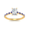 Load image into Gallery viewer, french-pave-radiant-petite-sapphire-engagement-ring-in-FD9918RARGSABLANGLE3-NL-YG