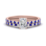Load image into Gallery viewer, french-pave-radiant-petite-sapphire-wedding-ring-set-in-FD9918RAGSABLANGLE3-NL-RG-B1
