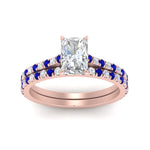 Load image into Gallery viewer, french-pave-radiant-petite-sapphire-wedding-ring-set-in-FD9918RAGSABLANGLE3-NL-RG-B1
