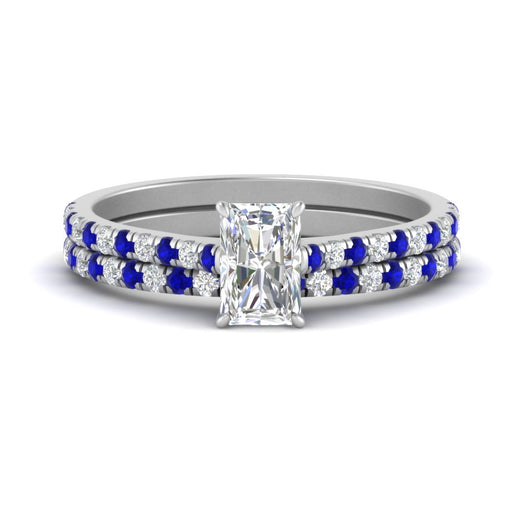 french-pave-radiant-petite-sapphire-wedding-ring-set-in-FD9918RAGSABLANGLE3-NL-WG-B1