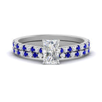 Load image into Gallery viewer, french-pave-radiant-petite-sapphire-wedding-ring-set-in-FD9918RAGSABLANGLE3-NL-WG-B1
