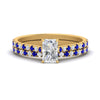 Load image into Gallery viewer, french-pave-radiant-petite-sapphire-wedding-ring-set-in-FD9918RAGSABLANGLE3-NL-YG-B1